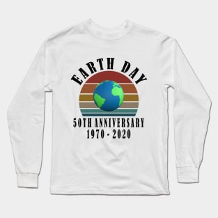 earth day 50th anniversary 2020 Long Sleeve T-Shirt